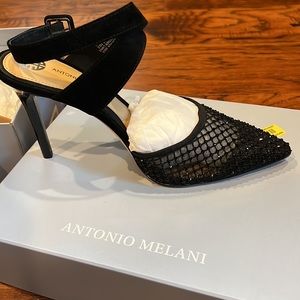 Antonio Melani black “Emme” dress shoes